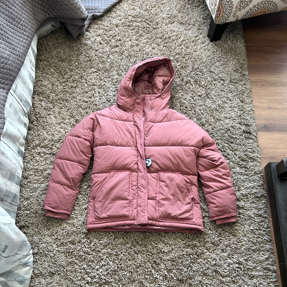 Lucky Brand Kids Blush Puffer Coat